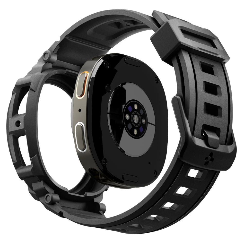 Pasek Spigen Rugged Armor Pro na Samsung Galaxy Watch 8 44 mm - czarny mat – zdjęcie 11