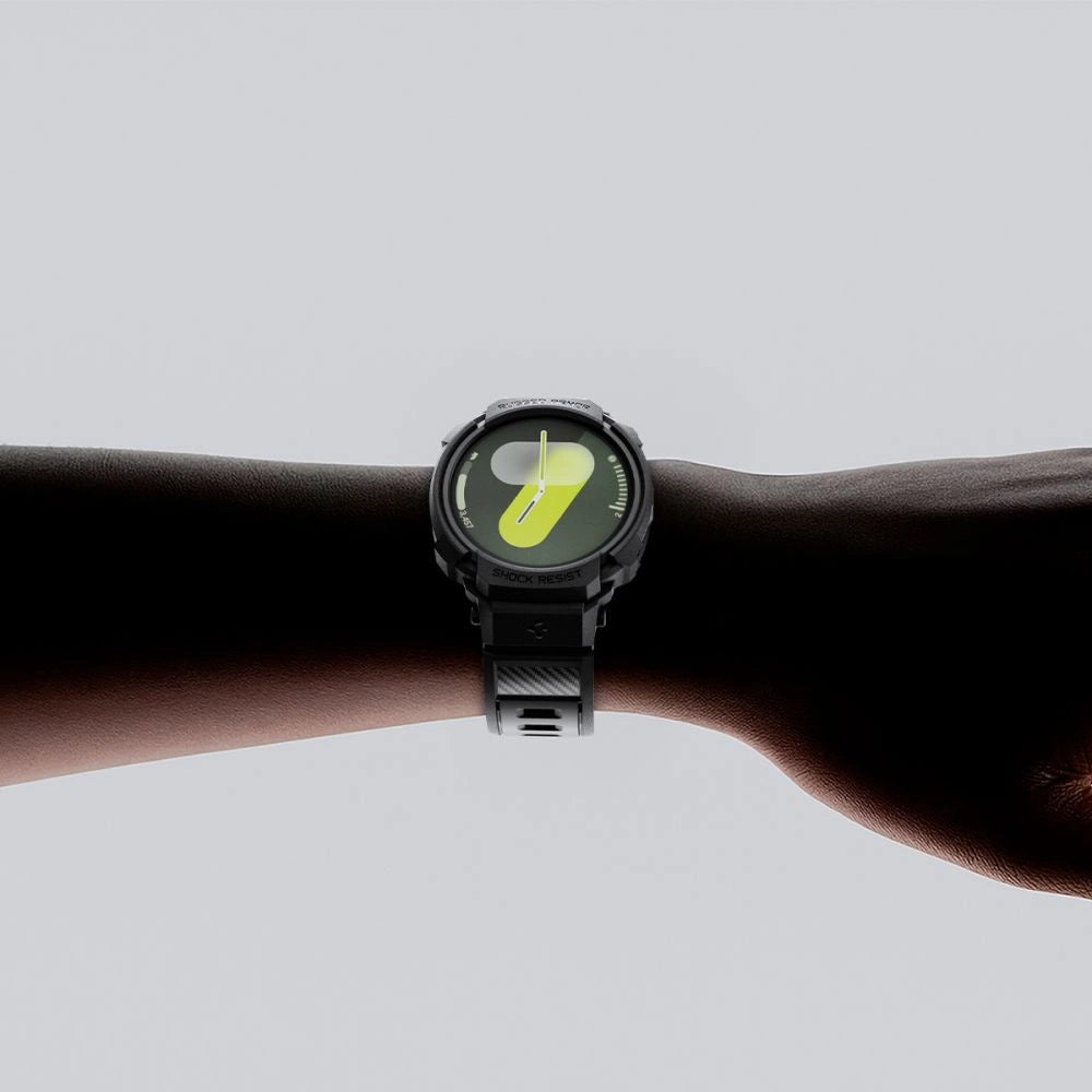 Pasek Spigen Rugged Armor Pro na Samsung Galaxy Watch 8 44 mm - czarny mat – zdjęcie 12