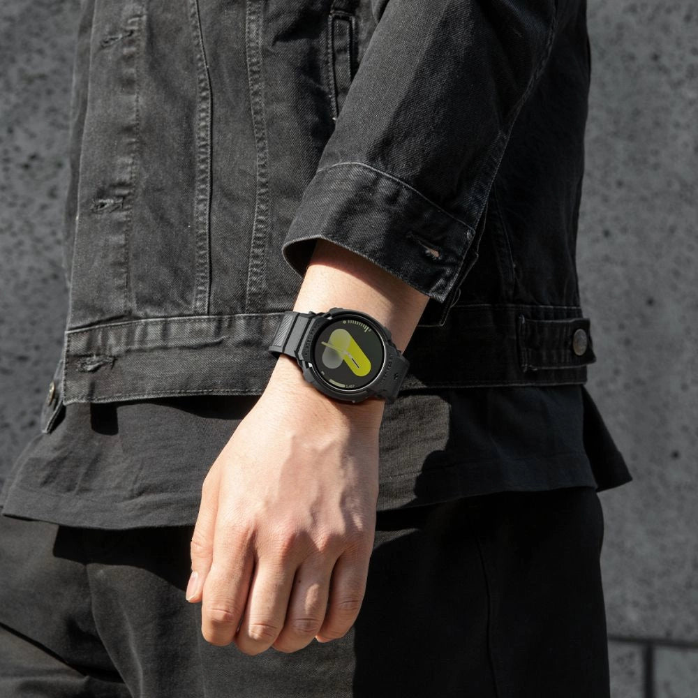 Pasek Spigen Rugged Armor Pro na Samsung Galaxy Watch 8 44 mm - czarny mat – zdjęcie 14