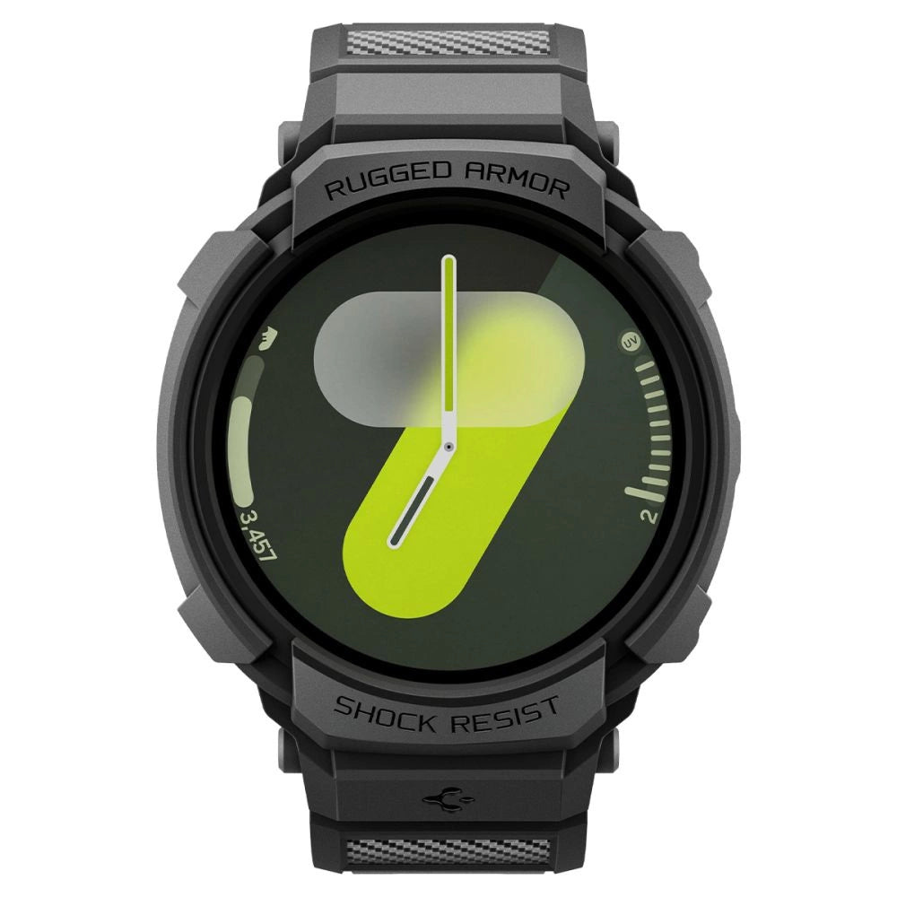 Pasek Spigen Rugged Armor Pro na Samsung Galaxy Watch 8 44 mm - czarny mat – zdjęcie 2