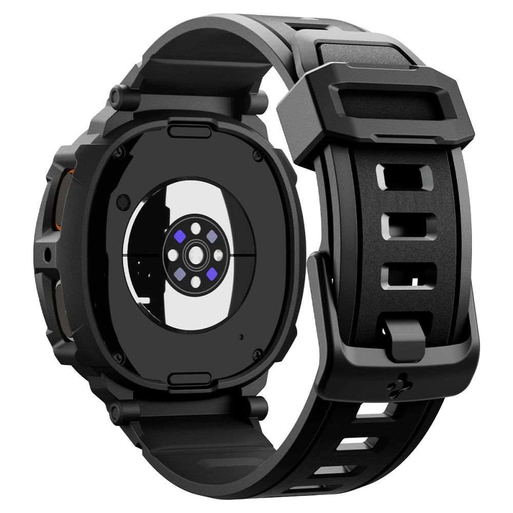 Pasek Spigen Rugged Armor Pro na Samsung Galaxy Watch 8 44 mm - czarny mat – zdjęcie 3