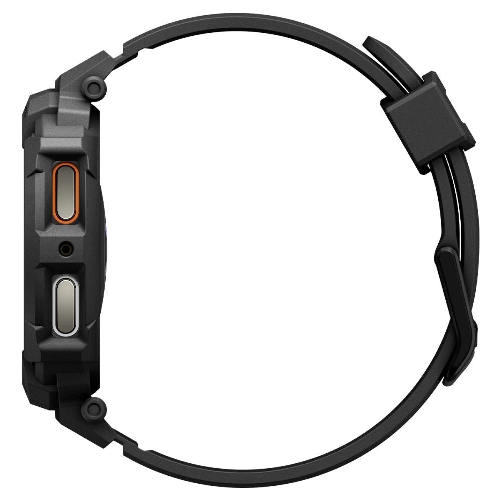 Pasek Spigen Rugged Armor Pro na Samsung Galaxy Watch 8 44 mm - czarny mat – zdjęcie 4