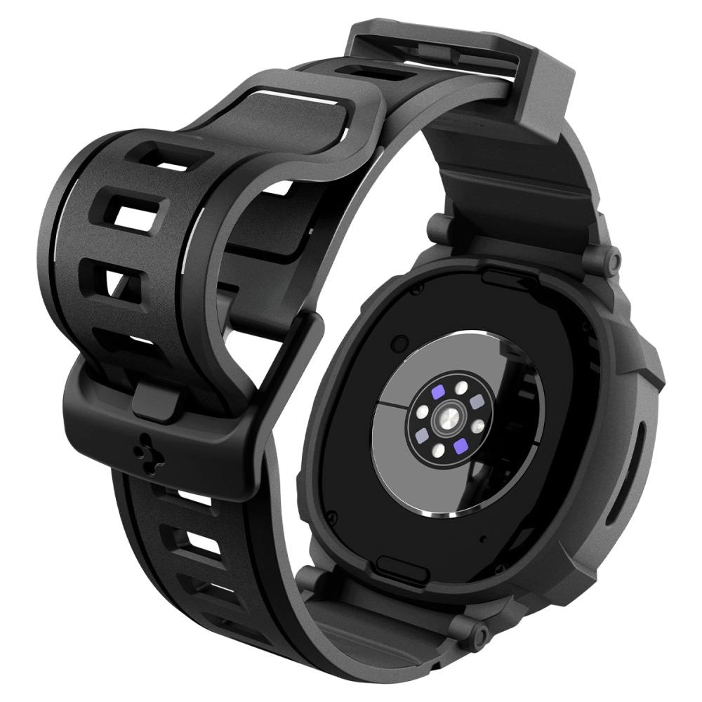 Pasek Spigen Rugged Armor Pro na Samsung Galaxy Watch 8 44 mm - czarny mat – zdjęcie 9