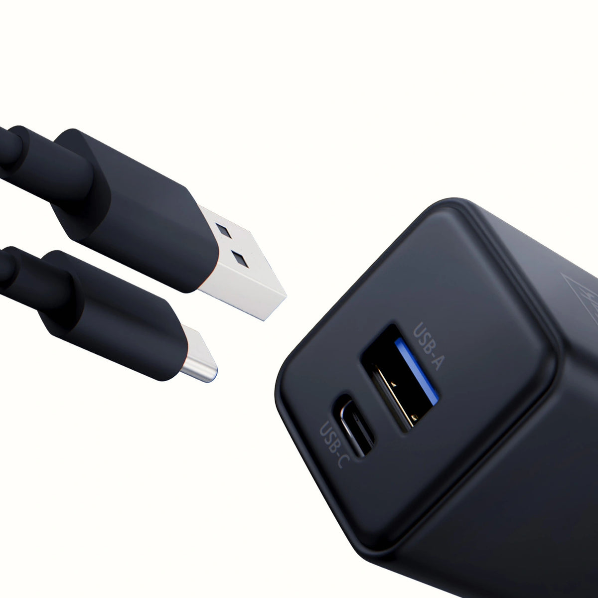 Ładowarka sieciowa 3mk Hyper GaN Charger 20W QC4+ PD PPS USB-C - czarna – zdjęcie 4