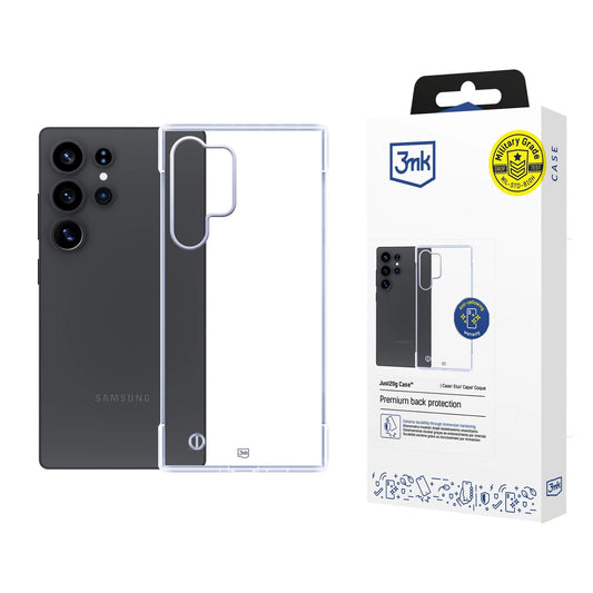 Etui 3mk Just20g Clear Case na Samsung Galaxy S25 Ultra - przezroczyste