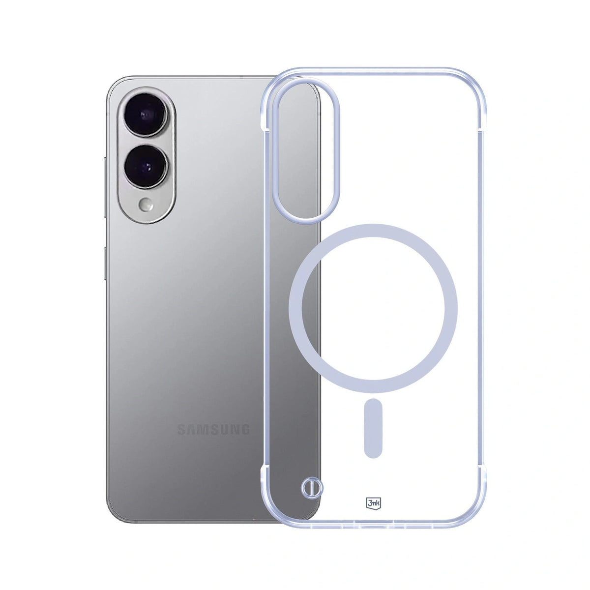 Etui 3mk Just20g MagCase na Samsung Galaxy S25 Edge - przezroczyste