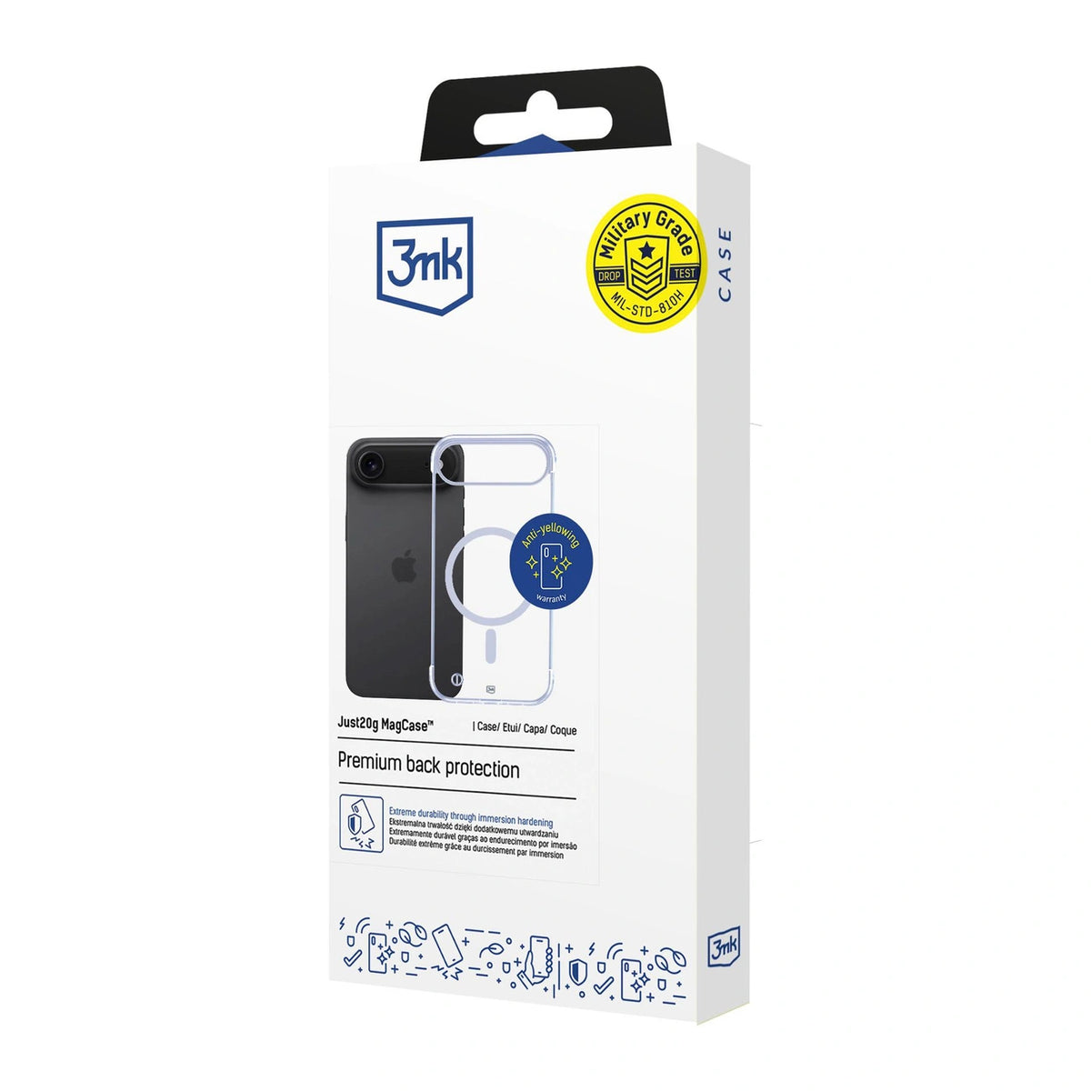 Etui 3mk Just20g MagCase na iPhone 17 Air - przezroczyste – zdjęcie 10