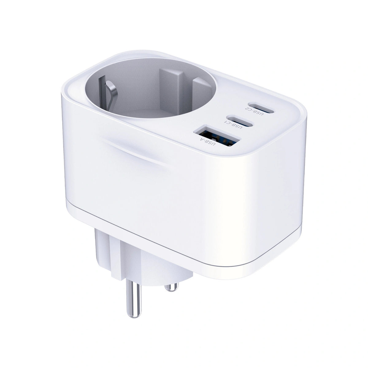 Ładowarka sieciowa 3mk Hyper Comfort Charger GaN PD 30W - biała – zdjęcie 2