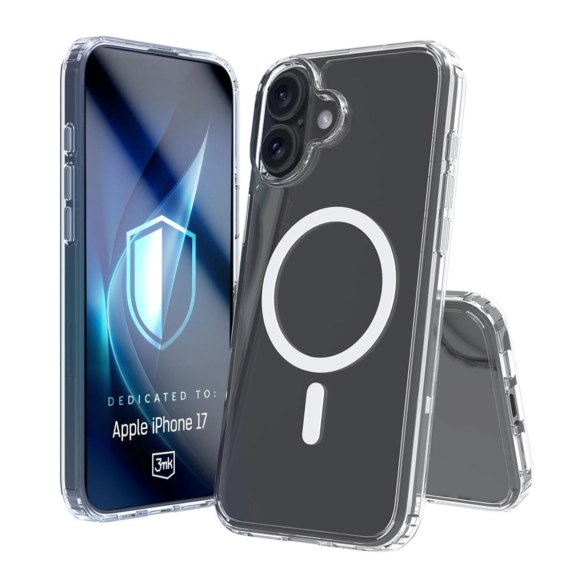 Etui 3mk Armor MagCase na iPhone 17 - przezroczyste