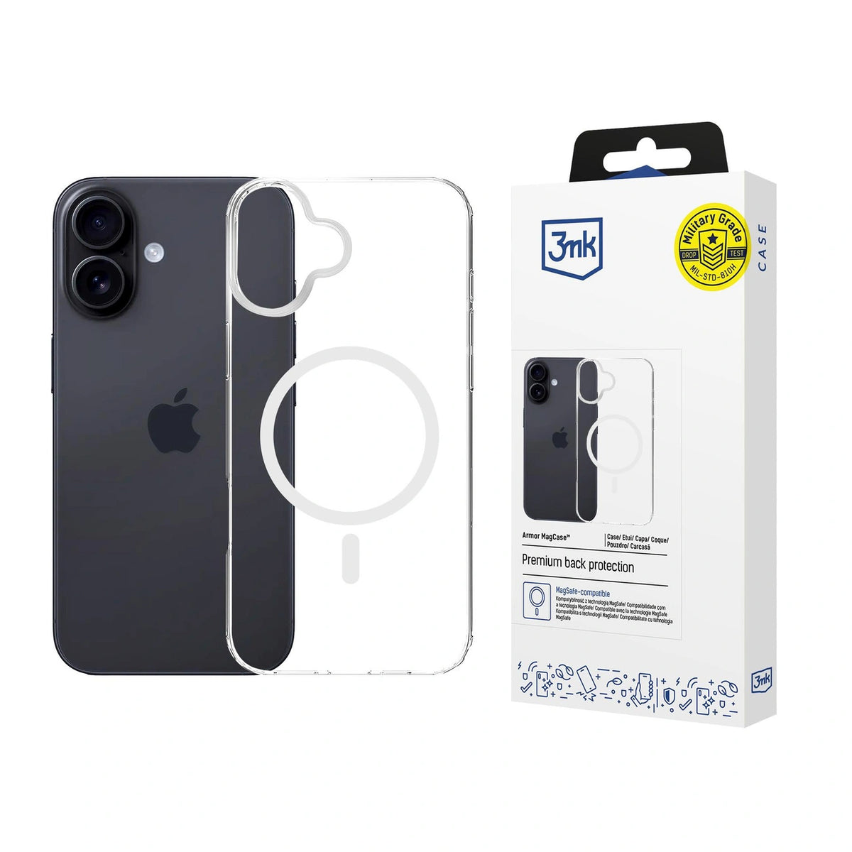 Etui 3mk Armor MagCase na iPhone 17 - przezroczyste – zdjęcie 10
