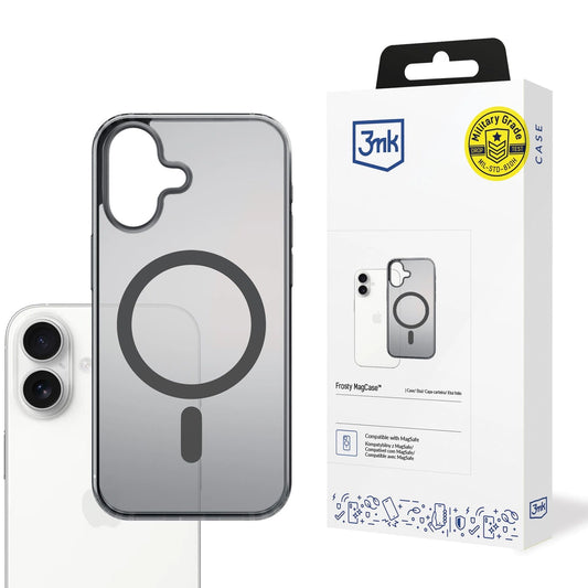 Etui 3mk Frosty MagCase na iPhone 17 - czarne