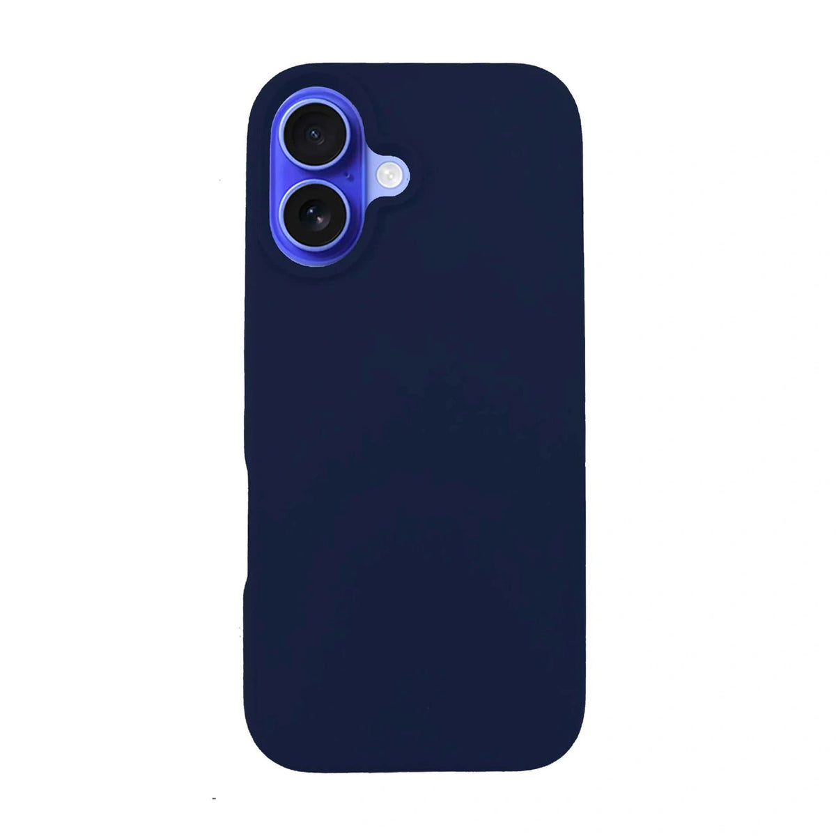 Etui 3mk Silicone Case na iPhone 16 Plus - granatowe – zdjęcie 3