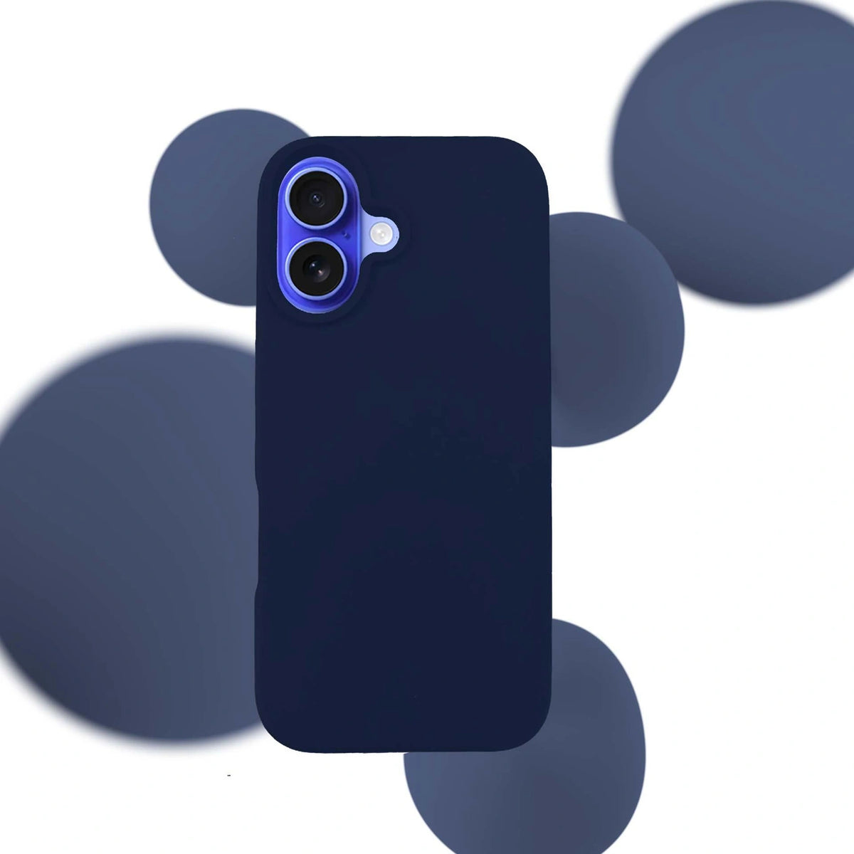 Etui 3mk Silicone Case na iPhone 16 Plus - granatowe – zdjęcie 7