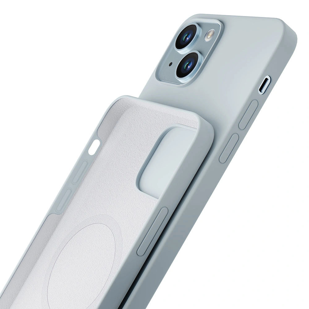Etui 3mk Hardy Silicone MagCase na iPhone 14 Plus - niebieskie