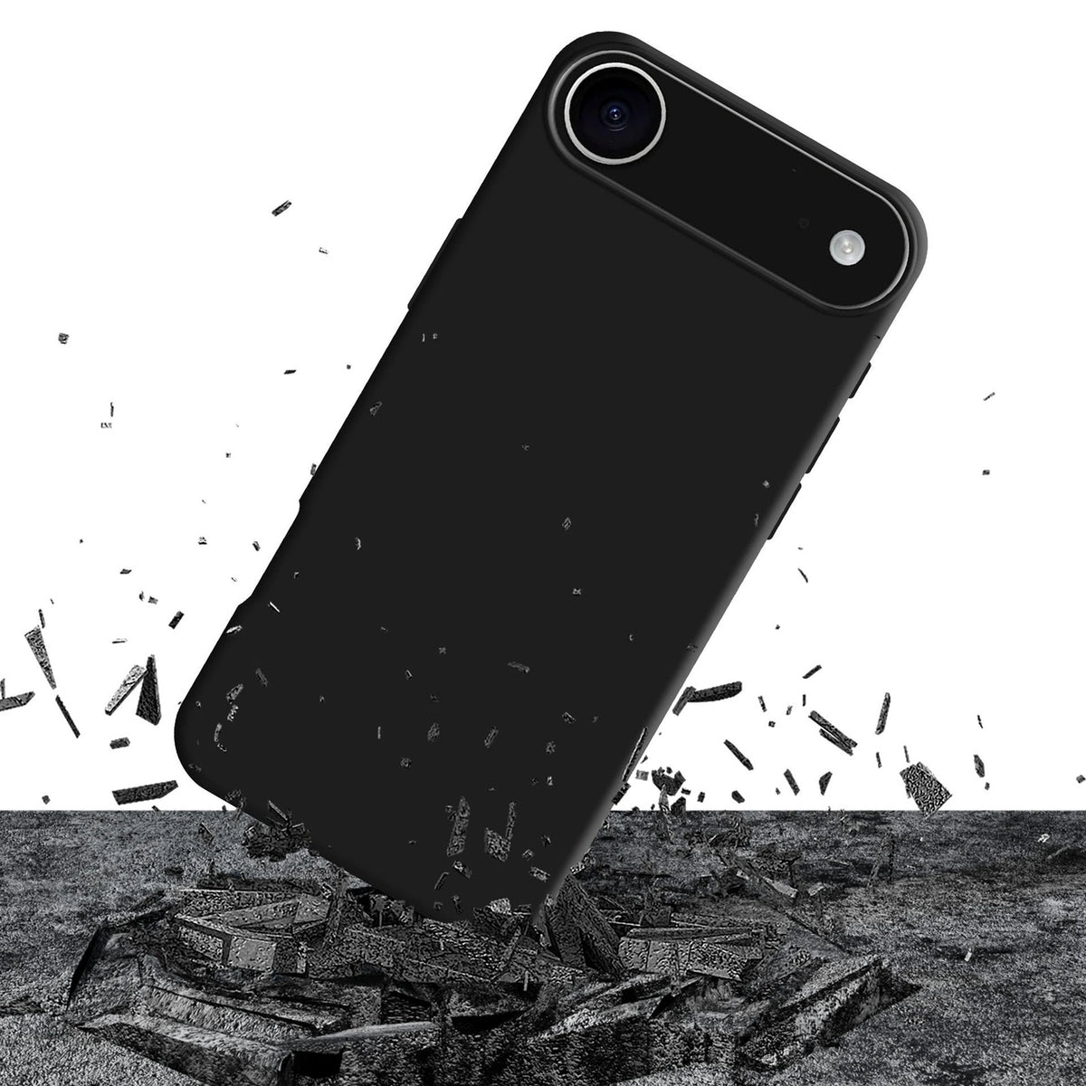 Etui 3mk Matt Case Pro na Apple iPhone 17 Air - czarne matowe – zdjęcie 9