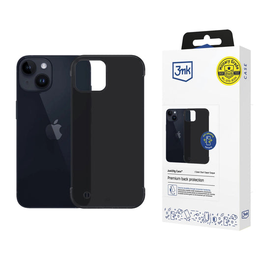 Etui 3mk Just20g Matt Case na Apple iPhone 14 - czarne matowe