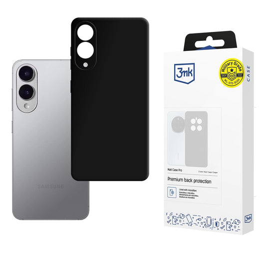 Etui 3mk Matt Case Pro na Samsung Galaxy S25 Edge - czarne matowe