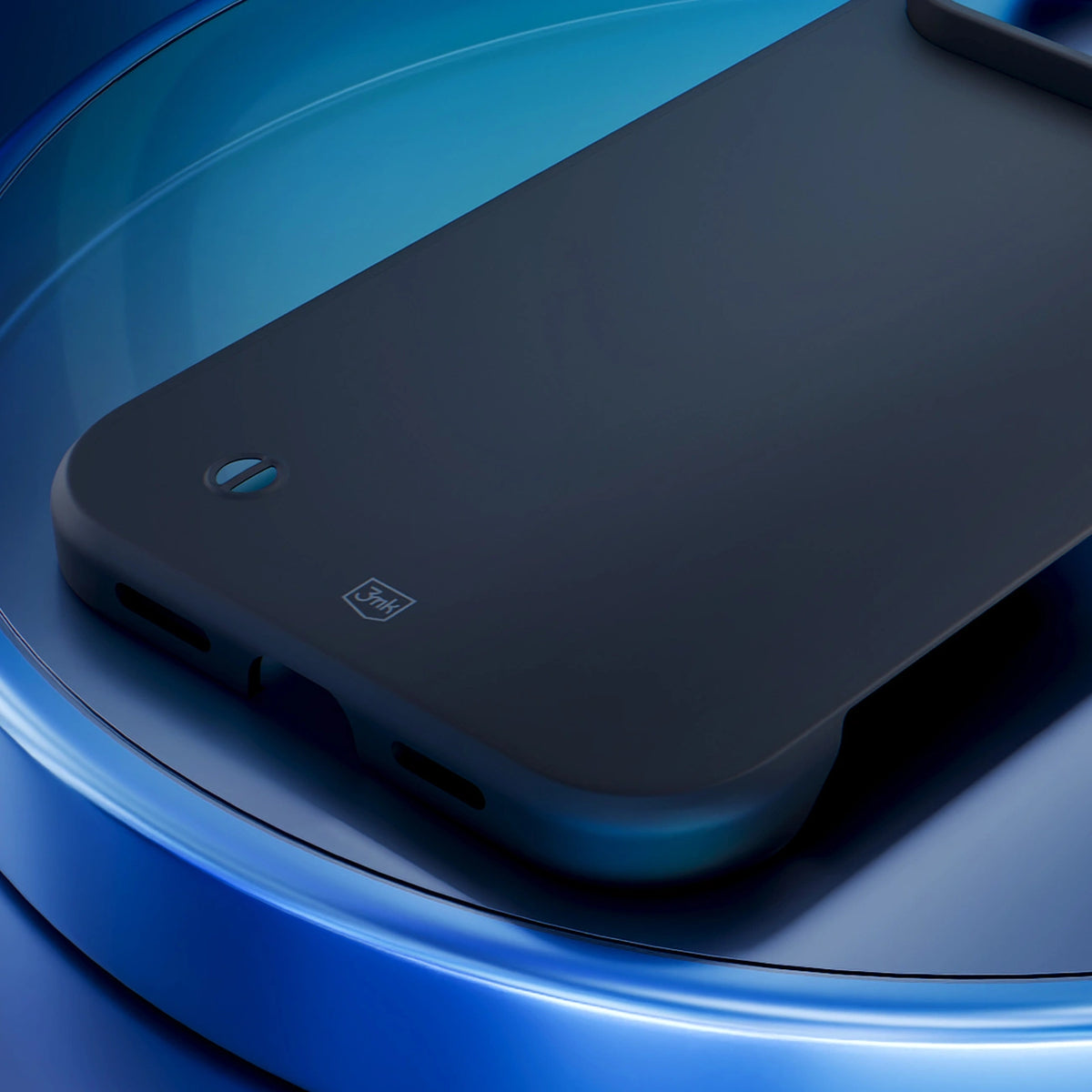 Etui 3mk Just20g Matt Case na Apple iPhone 13 - czarne matowe – zdjęcie 2