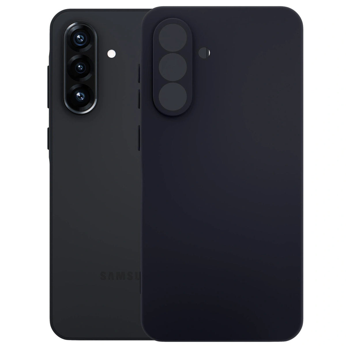 Etui 3mk Matt Case Pro na Samsung Galaxy A56 - czarne matowe