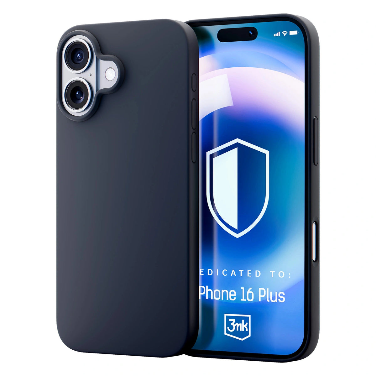 Etui 3mk Hardy Silicone MagCase na iPhone 16 Plus - szare