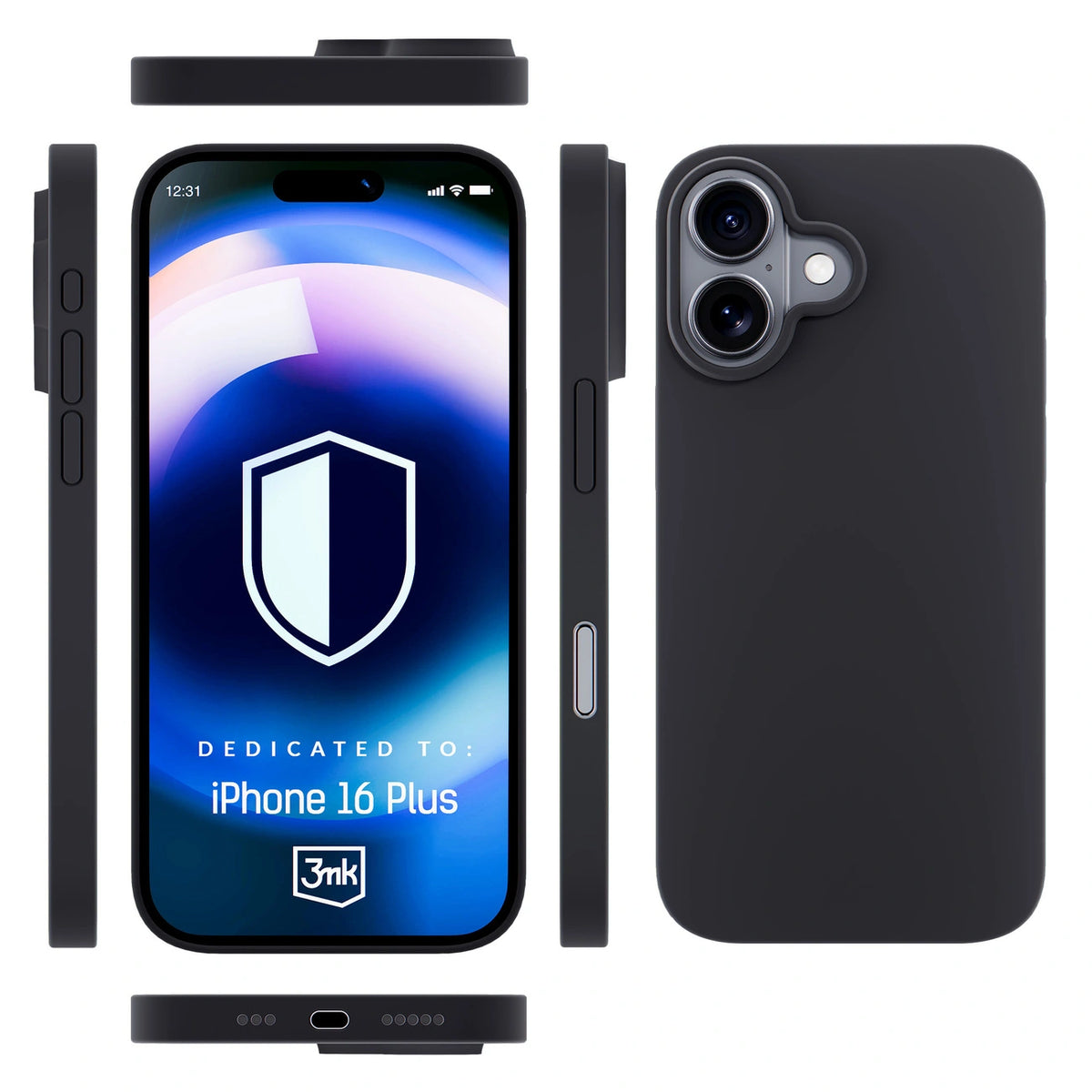 Etui 3mk Hardy Silicone MagCase na iPhone 16 Plus - szare – zdjęcie 2