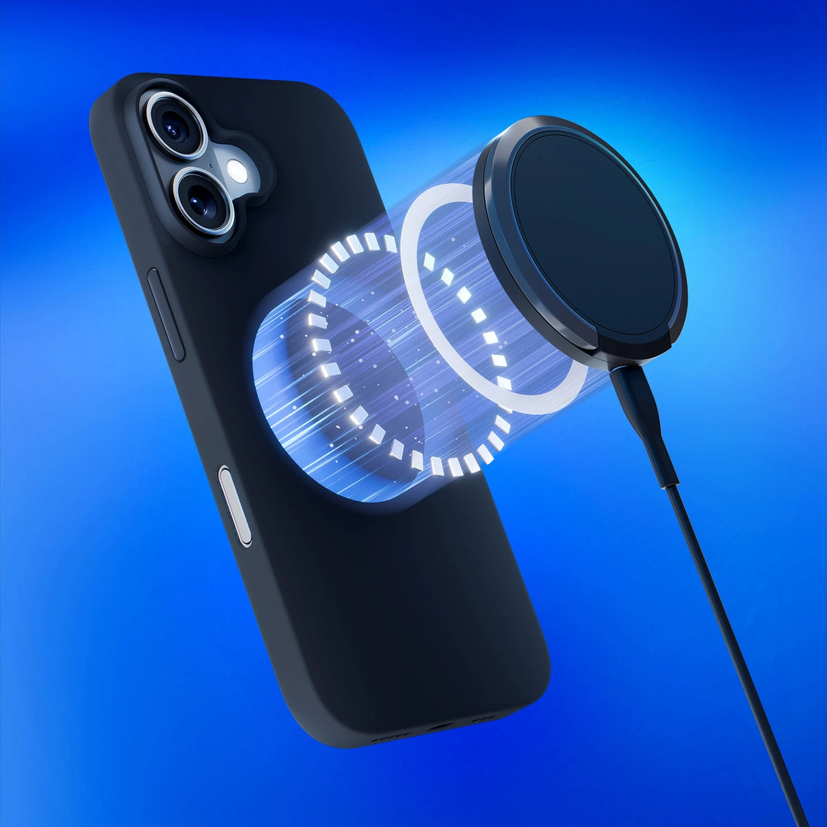Etui 3mk Hardy Silicone MagCase na iPhone 16 Plus - szare – zdjęcie 14