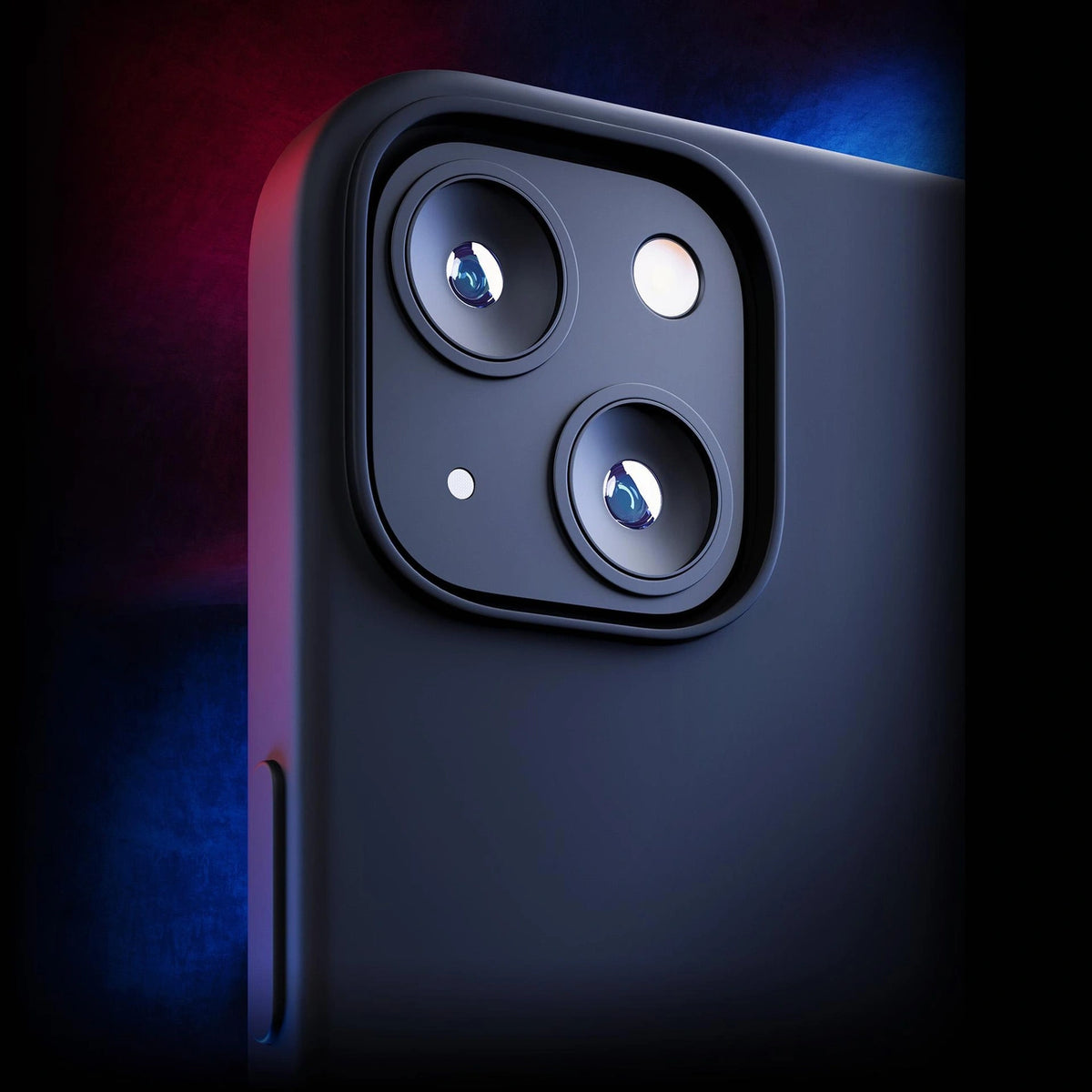 Etui 3mk Matt Case Pro na Apple iPhone 14 - czarne matowe – zdjęcie 3