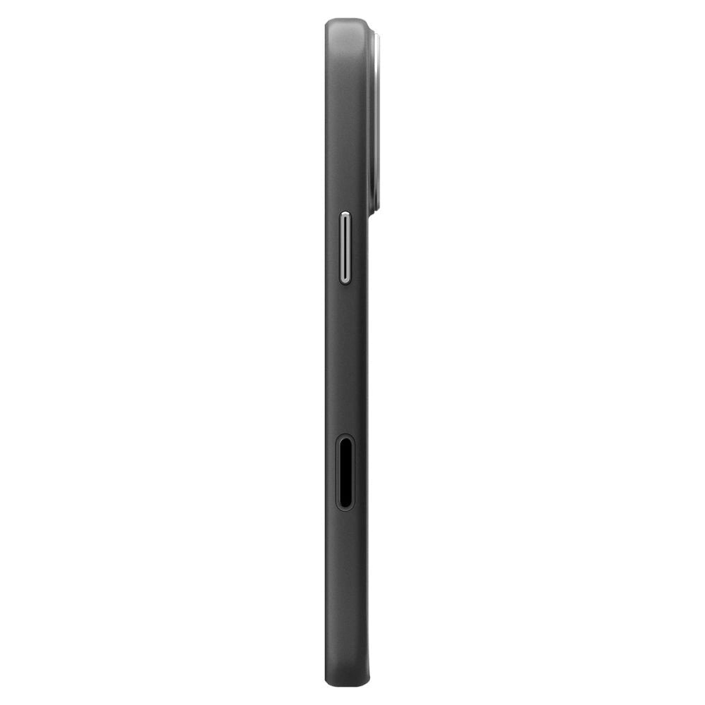 Etui Spigen Enzo Aramid "T" MagSafe na iPhone 17 Pro - czarno-srebrne – zdjęcie 5