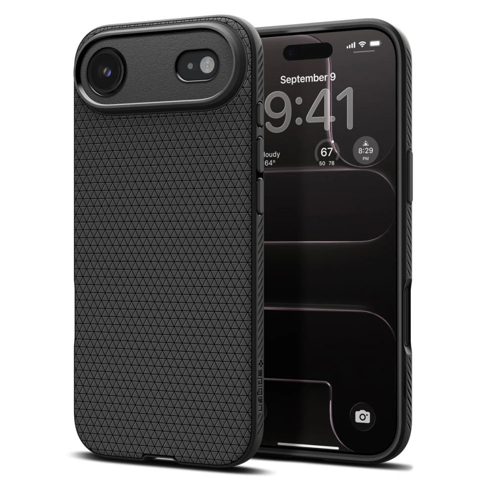 Etui Spigen Liquid Air na iPhone 17 Air - czarny mat