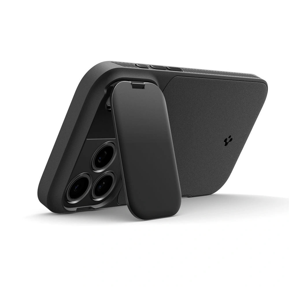 Etui Spigen Optik Armor MagSafe na iPhone 17 Pro - czarne – zdjęcie 6