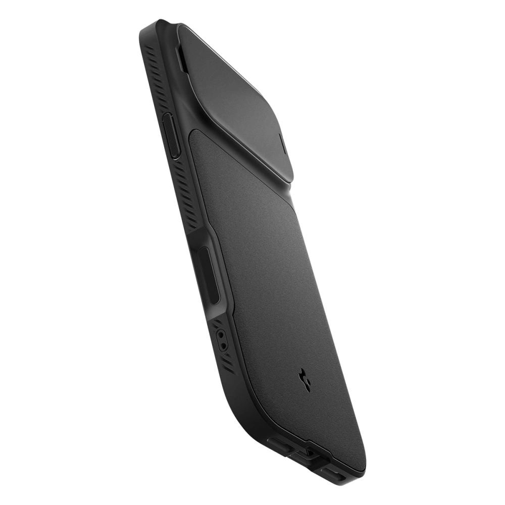 Etui Spigen Optik Armor MagSafe na iPhone 17 Pro - czarne – zdjęcie 8