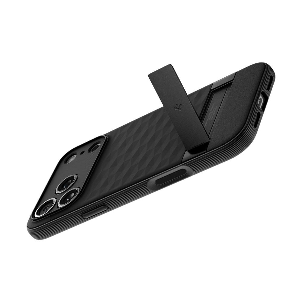 Etui Spigen Parallax "S" MagSafe na iPhone 17Pro - czarny mat – zdjęcie 10