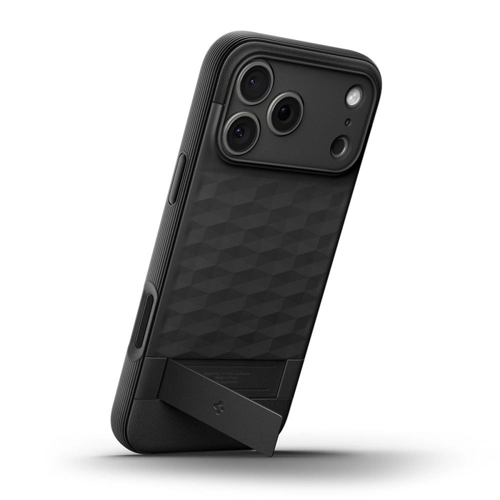 Etui Spigen Parallax "S" MagSafe na iPhone 17Pro - czarny mat – zdjęcie 12