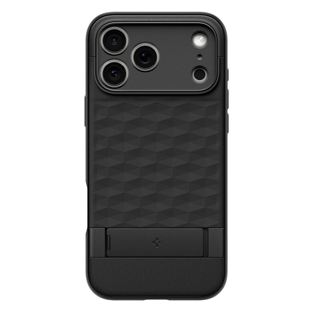 Etui Spigen Parallax "S" MagSafe na iPhone 17Pro - czarny mat – zdjęcie 2