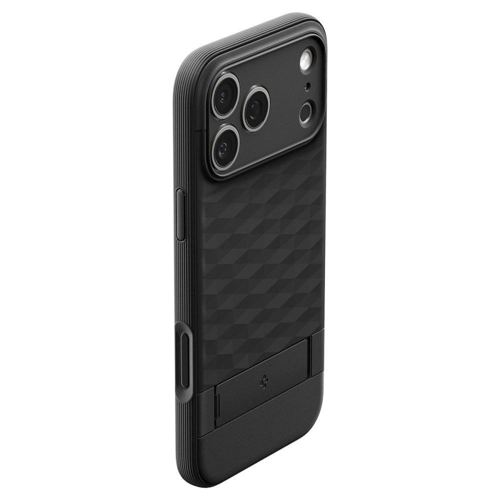 Etui Spigen Parallax "S" MagSafe na iPhone 17Pro - czarny mat – zdjęcie 6