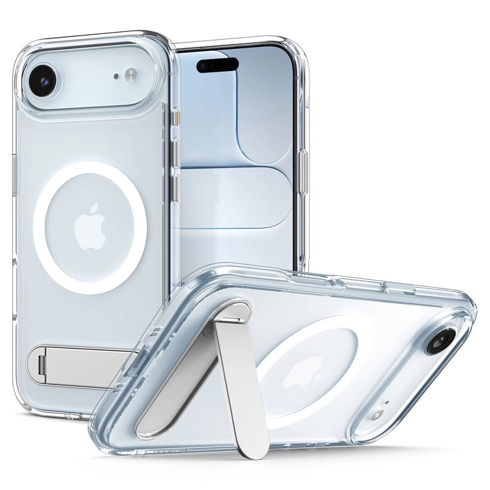 Etui Spigen Ultra Hybrid "S" MagSafe na iPhone 17 Air - przezroczysto-białe
