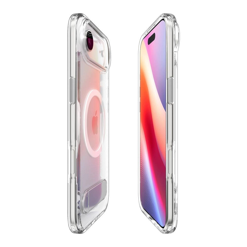 Etui Spigen Ultra Hybrid "S" MagSafe na iPhone 17 Air - przezroczysto-białe – zdjęcie 5