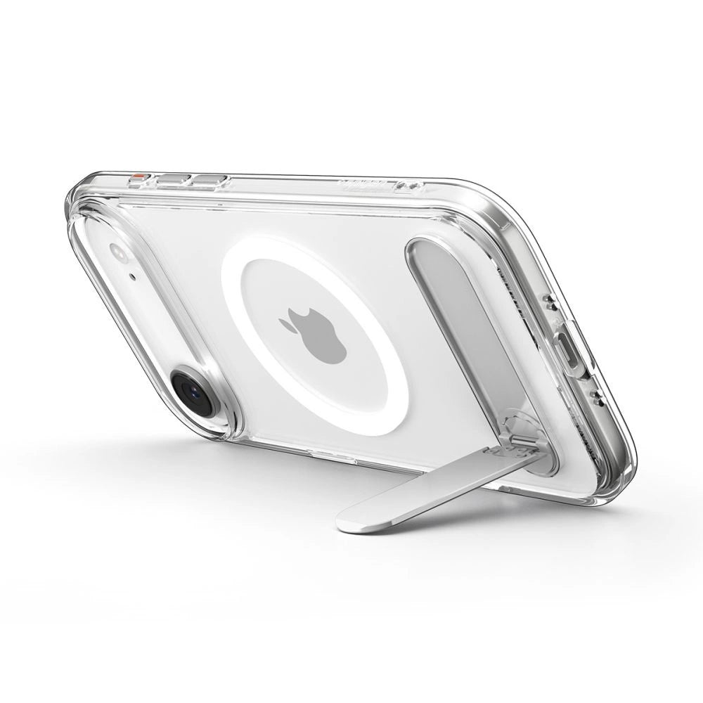 Etui Spigen Ultra Hybrid "S" MagSafe na iPhone 17 Air - przezroczysto-białe – zdjęcie 6
