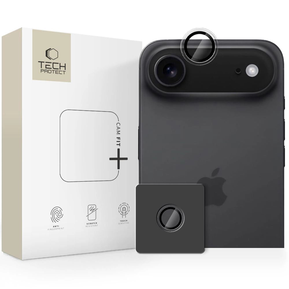 Osłona aparatu Tech-Protect Camring Fit+ na iPhone 17 Air - przezroczysta