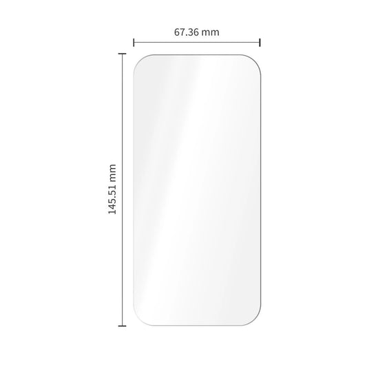 Szkło hartowane na iPhone 16 Pro / 17 / 17 Pro - przezroczyste