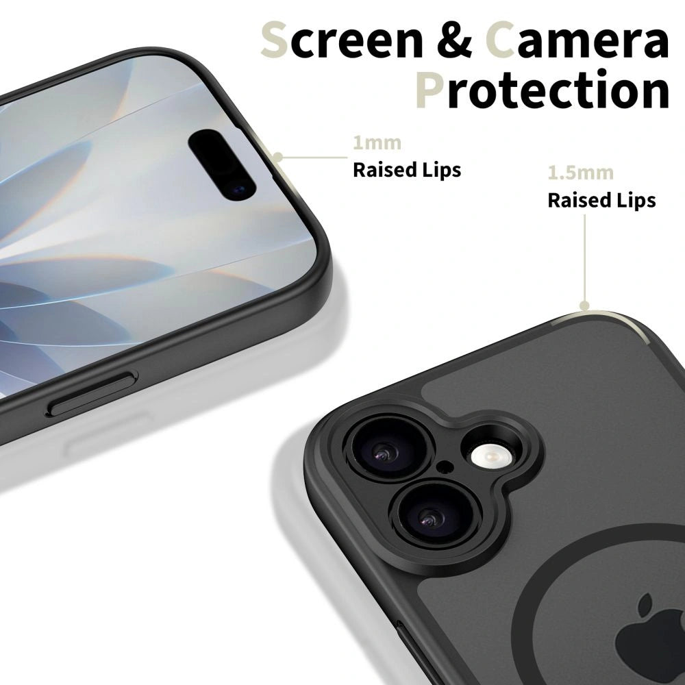 Etui Tech-Protect BasicMag MagSafe na iPhone 17 - czarny mat – zdjęcie 3