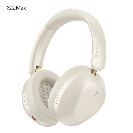 Słuchawki bezprzewodowe Dudao X22 Max nauszne Bluetooth z ANC - beżowe