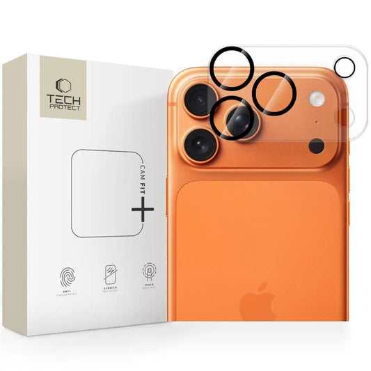 Osłona aparatu Tech-Protect Cam Fit+ na iPhone 17 Pro - przezroczysta