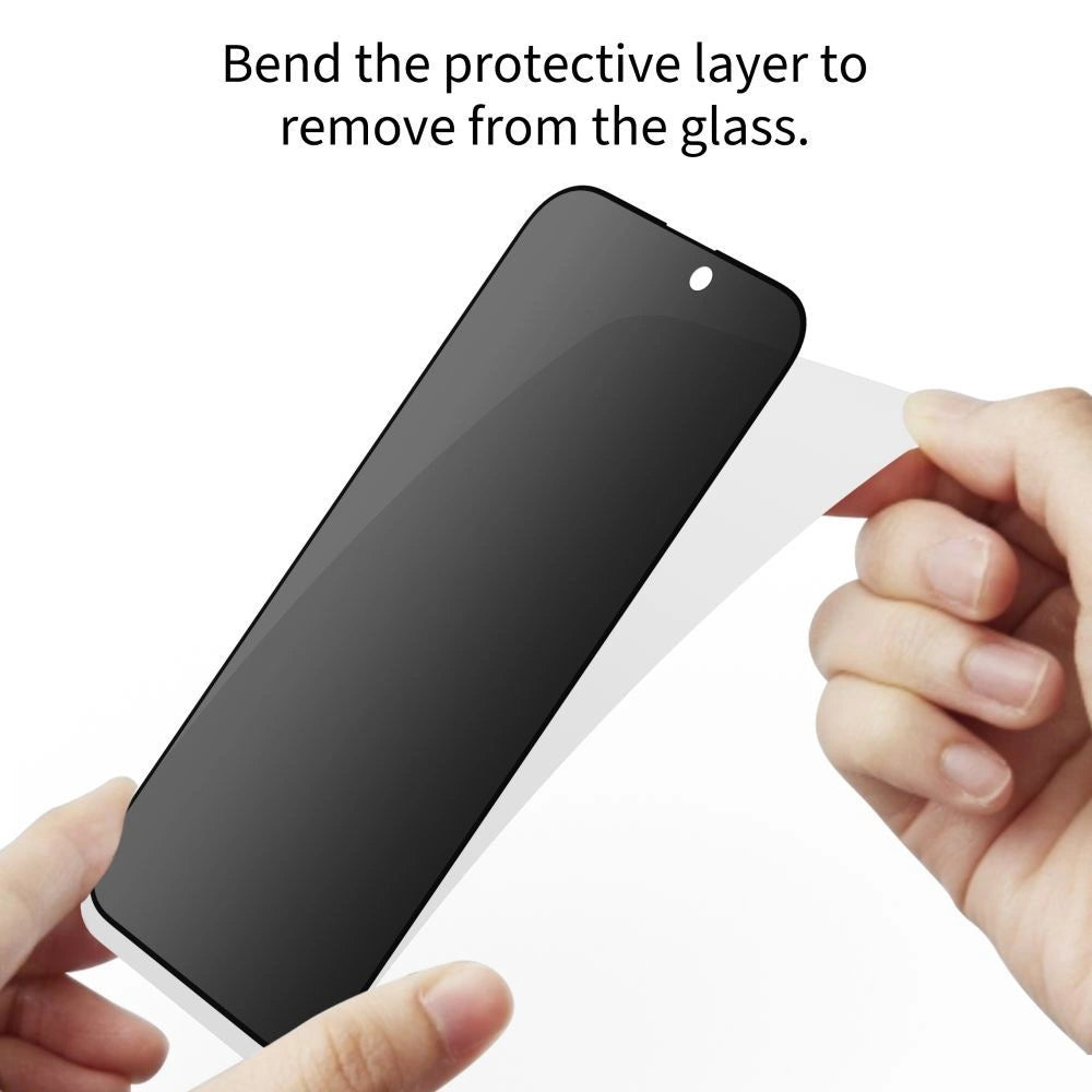 Szkło prywatyzujące Tech-Protect Glass Spy+ na iPhone 16 Pro / 17 / 17 Pro – zdjęcie 6