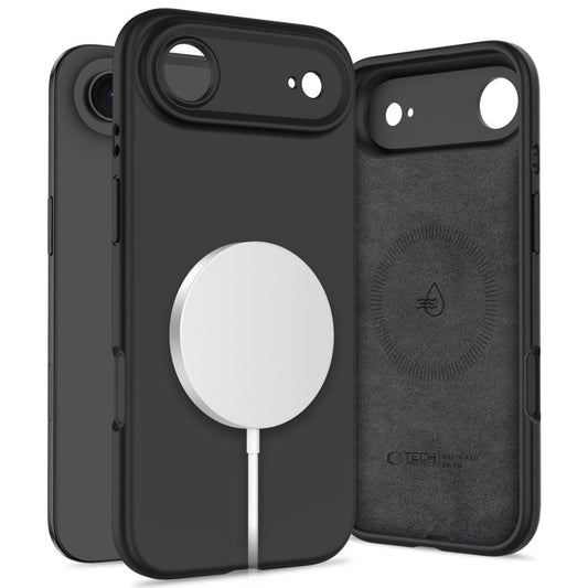 Etui Tech-Protect Silicone MagSafe na iPhone 17 Air - czarne