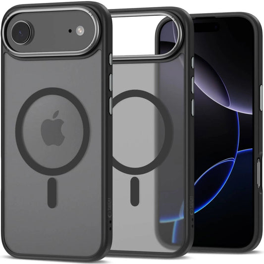 Etui Tech-Protect MagEdge MagSafe na iPhone 17 Air - czarny mat