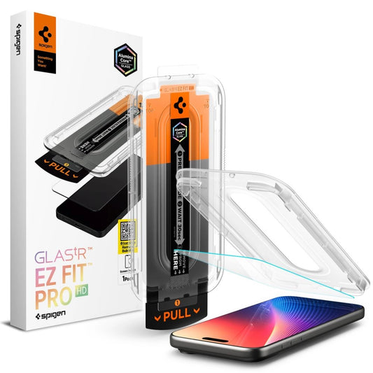 Szkło hartowane Spigen na iPhone 16 Pro / 17 / 17 Pro - przezroczyste