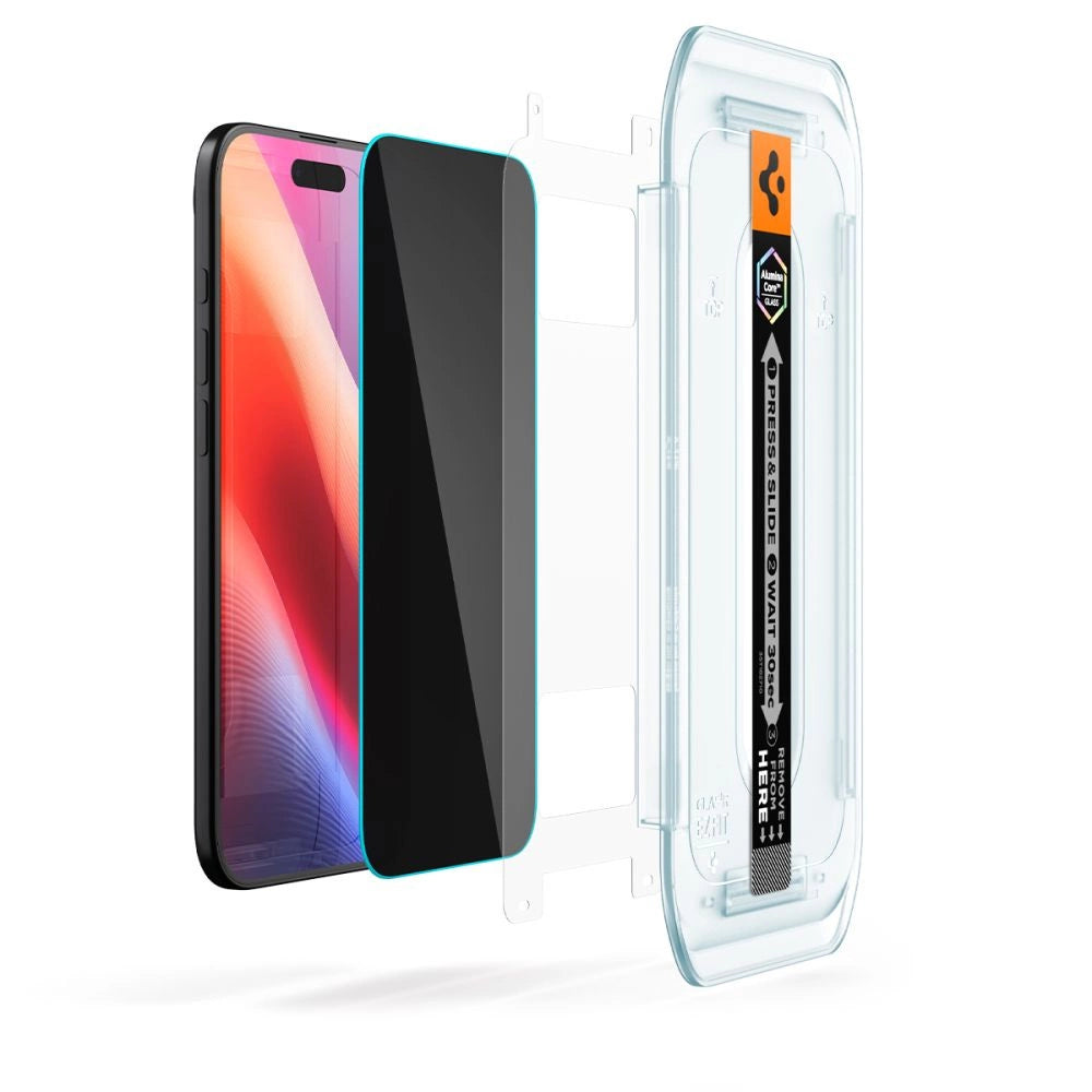 Szkło prywatyzujące Spigen Glas.TR EZ Fit 2-pack na iPhone 17 Air – zdjęcie 7