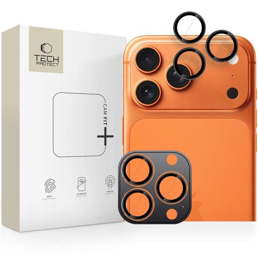 Osłona aparatu Tech-Protect Camring Fit+ na iPhone 14 Pro - czarna