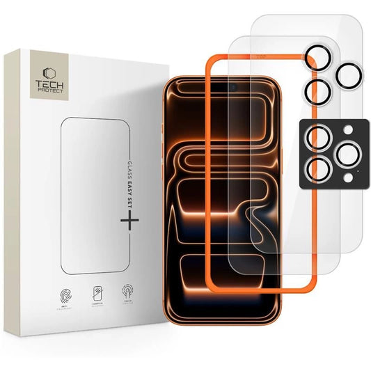 Szkło hartowane na iPhone 16 Pro Max / 17 Pro Max - przezroczyste